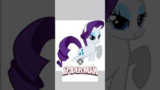 The most fabulous Spider-Man ever! #mlp #mylittlepony #mlpart #rarity #spiderman #digitalart