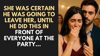 She Was Certain He Was Going to Leave Her, Until He Did This in Front of Everyone at the Party…