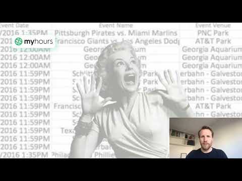 My Hours - Video tutorial
