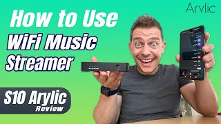 How to Use Wireless Music Streamer Arylic S10 | Setup & Review 2022 screenshot 3