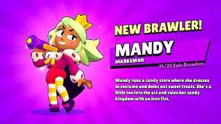 Candy Crusher Queen : Mastering Mandy, the Marksman Brawler in Brawl Stars! screenshot 3