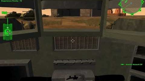 Delta Force: Xtreme (Special Ops Mod) - Driving a tank