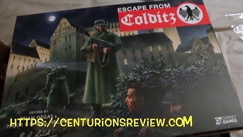 Escape from Colditz Deluxe Edition Unboxing