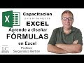 Aprende a diseñar 3 TIPOS DE FÓRMULAS en Excel
