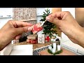 DIY miniature Christmas Room, Gifts & Decoration