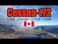 Полет по маршруту Boundary Bay (CZBB) - Pitt Lake Practice Area (CYA185) - Chilliwack (CYCW) Canada