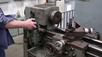 12" X 36" CLAUSING MODEL #5914 ENGINE LATHE: STOCK #67629