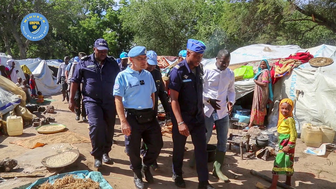 La police de la Minusca agit pour les centrafricains