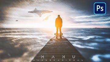 Alien Ship in Photoshop | Photo Manipulation in Photoshop 2021 (Manusha Nirmal)