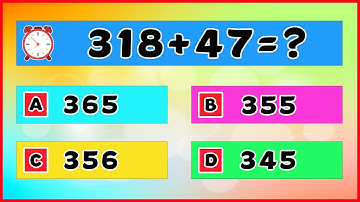 KUIS MATEMATIKA PENJUMLAHAN | QUIZ MTK | CC153