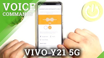 How to Change Google Assistant Voice on VIVO V21 5G - Open Google Assistant Settings