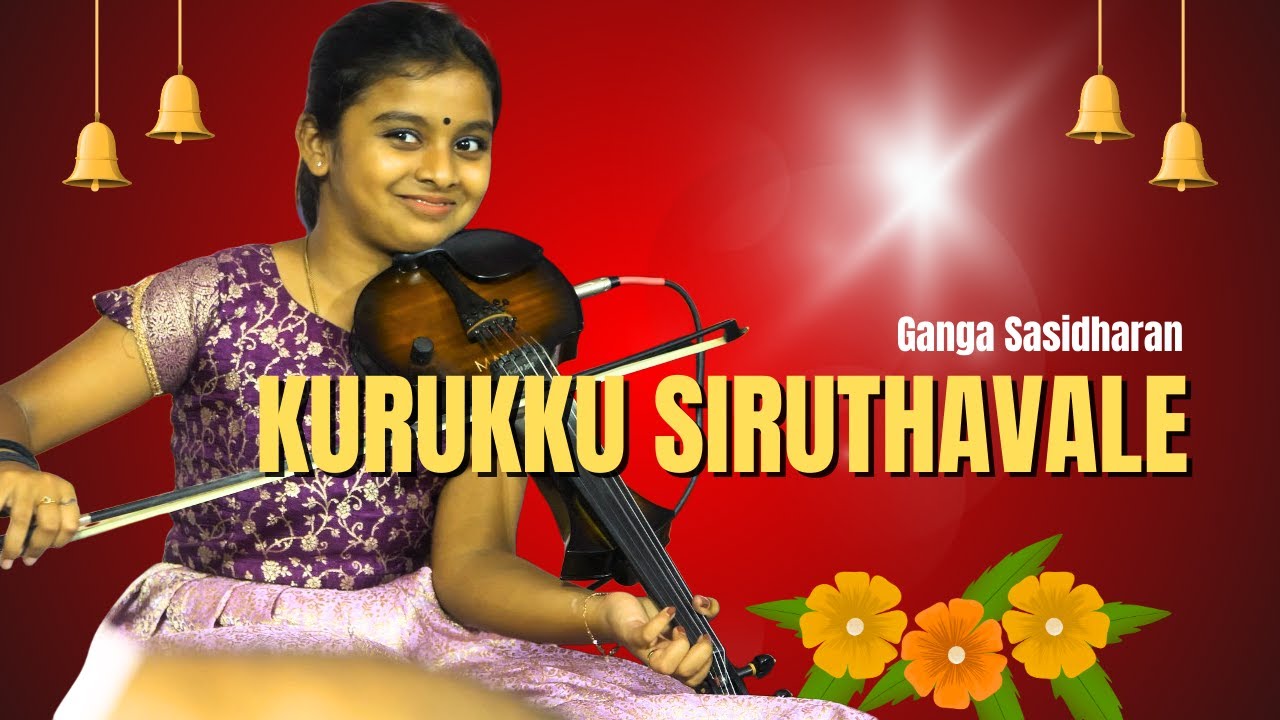 Kurukku Siruthavale from the movie Mudhalvan on Violin by Ganga Sasidharan #arrahman