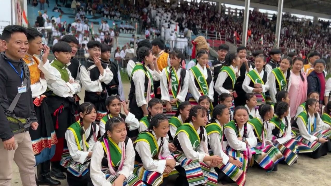 Celebration of 77th Independence Day of India: STS Darjeeling.