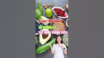 9 Loại Thực Phẩm Bổ Dưỡng Giúp Chống Viêm #dsdaiminh #dinhduong #shorts #health