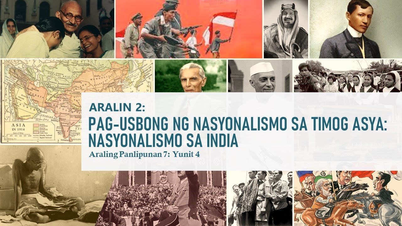 Pag Usbong ng Nasyonalismo sa Timog Asya Nasyonalismo sa India
