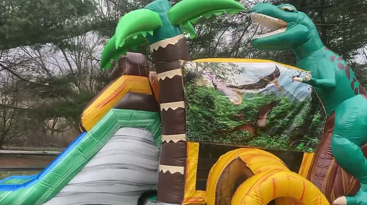 4-N-1 Dinosaur Bounce House w/Slide in Ellicott City, Maryland