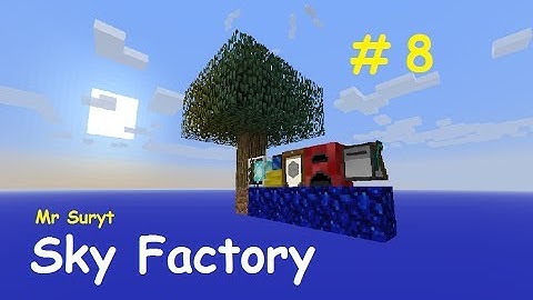 Sky Factory. Minecraft. Ep 8. Auto Cobblestone Generator.