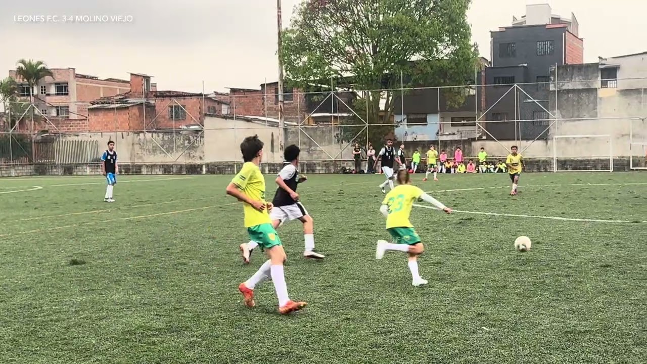 LEONES FC 3-4 MOLINO VIEJO