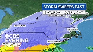 Where will the major winter storm hit?