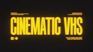 Cinematic VHS Effect | After Effects Tutorial
