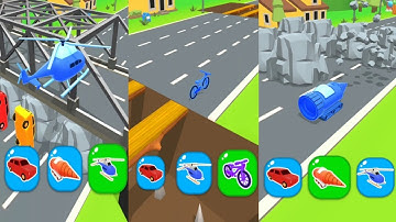 Shape-shifting - All Levels 6-10 Gameplay Android,iOS (Part 2)