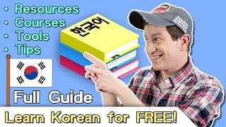 How to Start Learning Korean for Free (UPDATED)