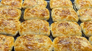 Вкусная самса с говяжий жиром,рецепт хрустящий.Delicious samsa,just gorgeous recipe.