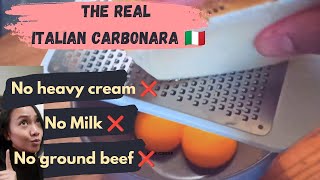 How to Cook Authentic Carbonara Spaghetti