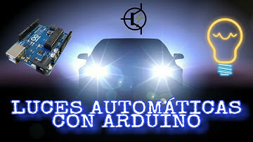 LUCES AUTOMÁTICAS CON ARDUINO