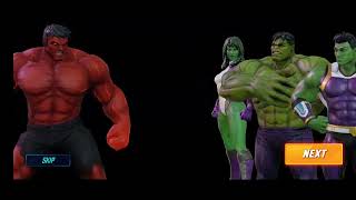 MSF Red Hulk War Saga Hard and Heroic, awaken abilities