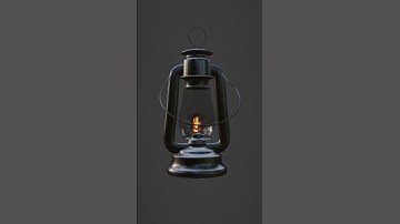 Lantern Lamp 3D Model Making in Blender #2k #blender3d #shorts