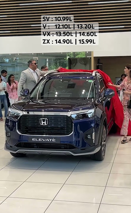 New Honda Elevate Launched @ 10.99L 🔥 #shorts #youtube #cars #honda #elevate2023 #elevate #india