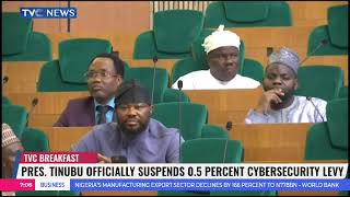 President Tinubu Officially Suspends 0.5 Percent Cybersecurity Levy