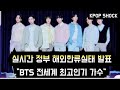 [방탄소년단] 정부 발표 &quot;BTS 전세계 최고인기 가수&quot; (Government announced that BTS is most popular artist in the world)