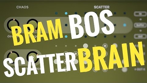 Scatterbrain by Bram Bos, AUv3 “Audio Splitter” // How It Works & How I Use It // iPad, iPhone