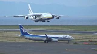 着陸　セントレア　ANTONOV