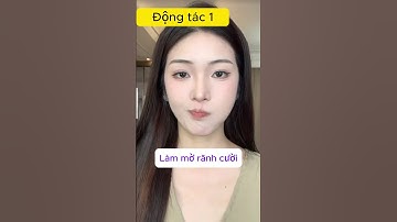 Bài tập làm mất rãnh cười #lamdep