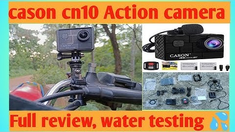 Cason cn10 Action camera || full review with water testing ||                    #casonactionCamera