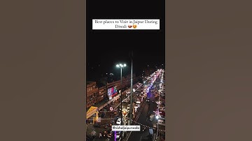 जयपुर सहर सजने लगा है 😍 | Diwali Lighting In Jaipur | #vishaljaipurwala #diwalispecial