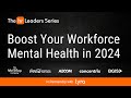 Empower your workforce with strategies promoting employee wellbeing  resilience  hr leaders panel