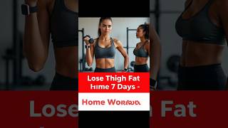 "Lose Thigh Fat in 7 Days – Home Workout" #shorts #homeworkout #weightloss