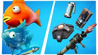 Fish with Explosives! How to Fish using Explosives Weapons - TNTina's Trials Challenges - Week 4