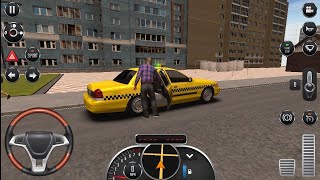 Taxi Sim || محاكي سياره الاجره || قياده سياره الاجره في موسكو || العاب السيارات screenshot 5