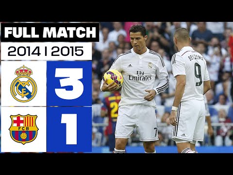 Real Madrid vs FC Barcelona (3-1) 2014/2015 PARTIDO COMPLETO