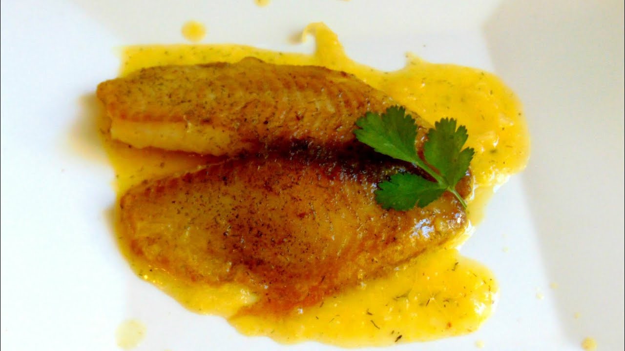 Pescado a la Naranja. DELICIOSO!