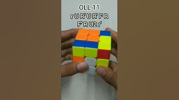 Fast OLL 11 algorithm | Best OLL 11 alg | #best #3x3 #speed #fast #viral #shorts