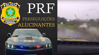 OS MELHORES ACOMPANHAMENTOS TÁTICOS DA PRF - PERSEGUIÇÕES ALUCINANTES