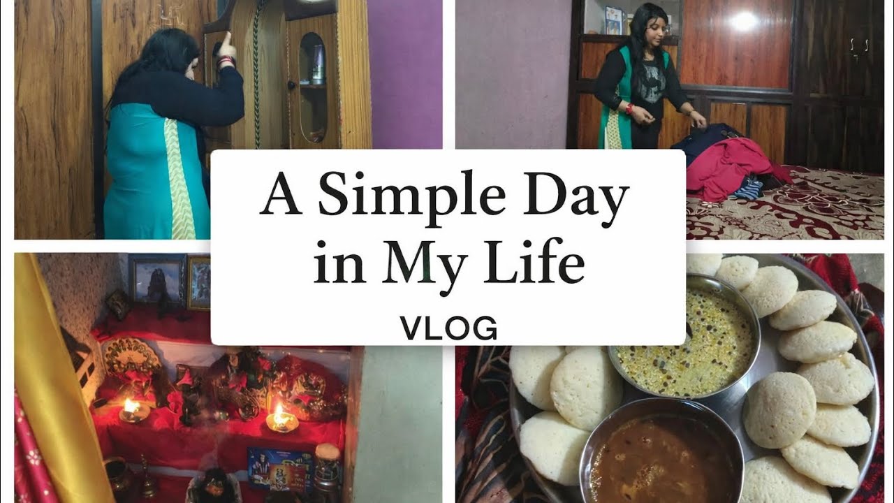 सुबह ढेर सारे काम के बीच आज थोड़ी सी बालों को और चेहरे को भी सजा डाला🌻#ytvillagelife#haircare