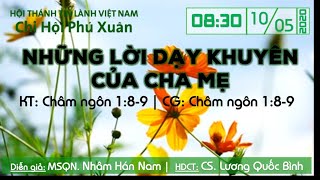 HTTL PHÚ XUÂN - Chương trình thờ phượng Chúa - 10/05/2020