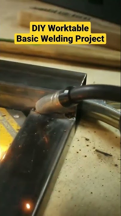Basic Welding Project, DIY Worktable - YouTube
